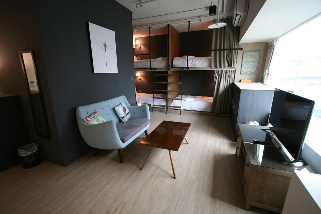 Nk Hostel Taipéi Habitación foto